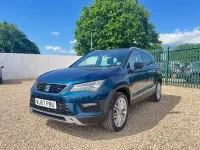 Used Seat Ateca XCELLENCE 150 HP (110 kW) 2017 Blue SUV