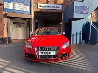 Used Audi TTS Design 272 HP (200 kW) 2009 Red Cabriolet
