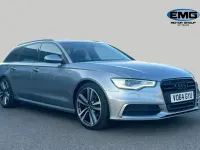 Used Audi A6 Black Edition 177 HP (130 kW) 2014 Grey Estate