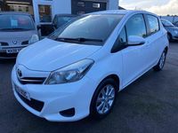 Used Toyota Yaris Multidrive S 2013 White Hatchback