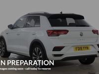 Used VW T-Roc R-line 150 HP (110 kW) 2019 White SUV