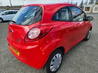 Used Ford Ka 69 HP (50 kW) 2015 Red Hatchback