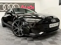 Usado Audi A7 S-Line 286 CV (210 kW) 2018 Negro Utilitario