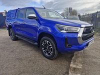 Used Toyota HiLux 150 HP (110 kW) 2021 Blue Pickup