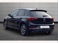 Used VW Polo Match 95 HP (69 kW) 2025 Black Hatchback