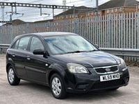 Used Kia Rio 95 HP (69 kW) 2010 Black Hatchback