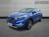 Used Hyundai Tucson GO! 177 HP (130 kW) 2018 Blue SUV