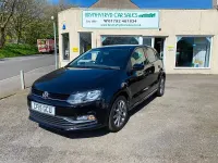 Used VW Polo Design 2015 Deep black pearl metallic Hatchback