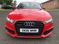 Used Audi A6 S-Line 218 HP (160 kW) 2016 Red Sedan