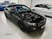 Gebraucht Mercedes E220 AMG line 194 PS (142 kW) 2018 Schwarz Coupé