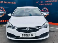 Used Vauxhall Astra SRi 150 HP (110 kW) 2019 White Hatchback