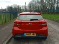 Used Kia Rio 84 HP (61 kW) 2018 Red Hatchback