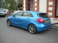 Begagnad Mercedes A200 136 HK (100 kW) 2015 Blå Halvkombi