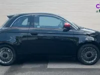 Used Fiat 500e Red 69 kW (95 HP) 2022 Black Hatchback