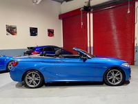 Used BMW M235 Comfort Edition 2016 Blue Cabriolet