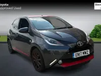 Used Toyota Aygo x-press 69 HP (50 kW) 2017 Grey Hatchback