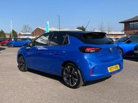 Used Vauxhall Corsa-e Elite 98 kW (134 HP) 2021 Blue Hatchback