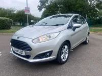 Used Ford Fiesta Zetec 2014 Silver Hatchback