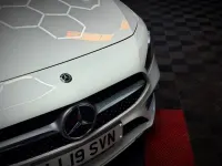 Used Mercedes A250 AMG line 2019 White Hatchback
