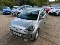 Käytetty VW up! high up! 2016 Hopea Viistoperä