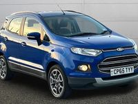 Used Ford Ecosport Titanium 95 HP (69 kW) 2016 Blue SUV