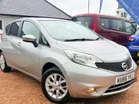 Used Nissan Note Acenta Premium 80 HP (58 kW) 2016 Silver Hatchback