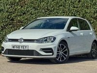 Used VW Golf VII R-line 150 HP (110 kW) 2018 White Hatchback