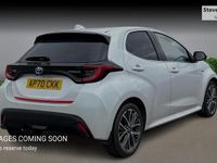 Used Toyota Yaris Hybrid 2020 White Hatchback