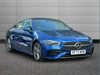 Used Mercedes CLA200 Executive 175 HP (128 kW) 2023 Blue Coupe