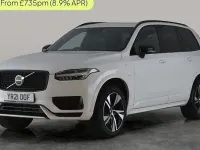 Begagnad Volvo XC90 R-Design 390 HK (286 kW) 2021 Vit SUV