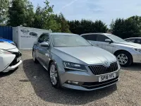 Used Skoda Superb SE L Executive 190 HP (139 kW) 2018 Grey Hatchback