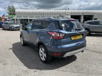 Used Ford Kuga Titanium X 120 HP (88 kW) 2018 Chrome blue SUV