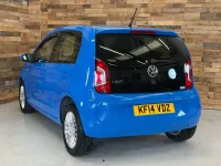 Used VW up! high up! 75 HP (55 kW) 2014 Blue Hatchback