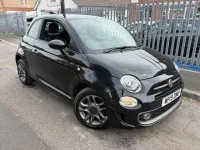 Used Fiat 500 S 69 HP (50 kW) 2019 Black Hatchback