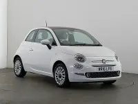 Used Fiat 500 Lounge 69 HP (50 kW) 2016 White Hatchback