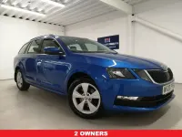Used Skoda Octavia SE Technology 150 HP (110 kW) 2020 Blue Estate