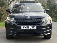 Used Skoda Kodiaq SportLine 180 HP (132 kW) 2018 Black SUV