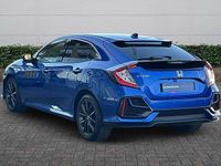 Used Honda Civic SR 126 HP (92 kW) 2021 Brilliant sporty blue Hatchback