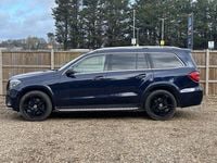 Used Mercedes GLS350 AMG line 258 HP (189 kW) 2017 Blue SUV