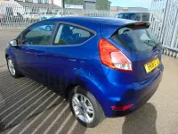 Used Ford Fiesta Zetec 82 HP (60 kW) 2016 Blue Hatchback