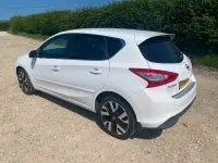 Used Nissan Pulsar Tekna 2016 White Hatchback