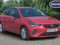 Used Vauxhall Corsa Design Edition 75 HP (55 kW) 2022 Red Hatchback