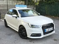 Used Audi A1 S-Line 123 HP (90 kW) 2017 White Hatchback