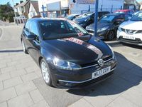 Used VW Golf VII GT 2017 Black Hatchback