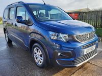 Used Peugeot Rifter Allure 110 HP (80 kW) 2019 Blue MPV