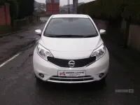 Used Nissan Note Acenta Premium 90 HP (66 kW) 2016 White Hatchback