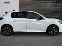 New Peugeot 208 Allure 2026 White Hatchback