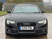 Used Audi A5 Cabriolet S-Line 2015 Black Cabriolet