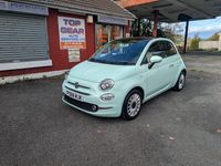 Used Fiat 500 Lounge 69 HP (50 kW) 2018 Green Hatchback