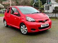 Used Toyota Aygo 68 HP (50 kW) 2012 Red Hatchback